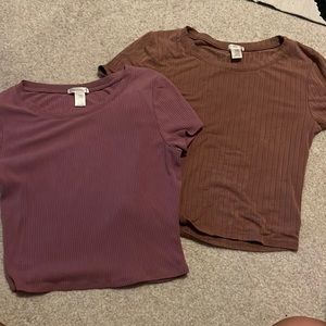 2 Large Baby Tees